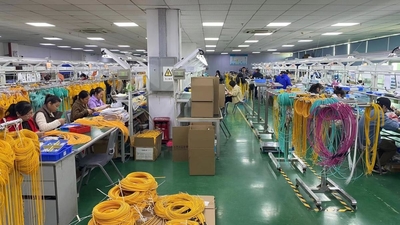Shenzhen Chuanglixun Optoelectronic Equipment Co., Ltd. Fabrik Produktionslinie