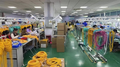 Shenzhen Chuanglixun Optoelectronic Equipment Co., Ltd. Fabrik Produktionslinie
