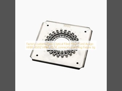 Fabrikmaßnahme Kunststoff-Optische Faser Patch Cord Avago HFBR-4501Z HFBR-4511Z Steckverbinder Polieren Fixture Jig