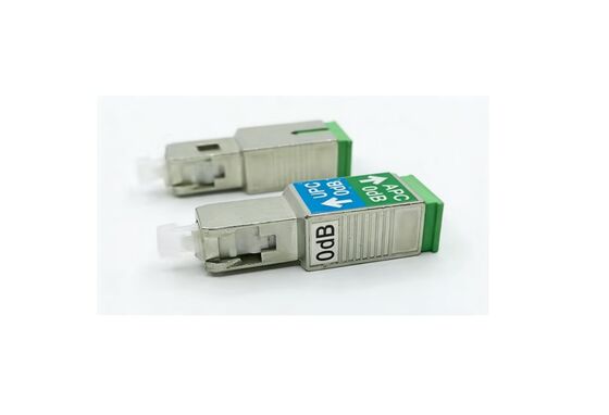 Qualität  SC APC Fixed Variable Fiber Optic Attenuator Strong Tensile Resistance For GPON Network Fabrik