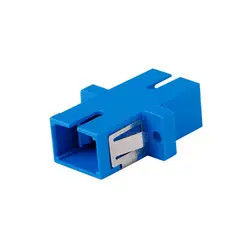 Faser-optischer Adapter Sc UPC, FTTH-Simplexfaser-Optikadapter