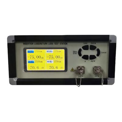 hohe Präzisions-Optikfaser-Einfügungs-Rückflussdämpfungs-Prüfvorrichtungs-Maschine 3kg EXW FTTH AC260V
