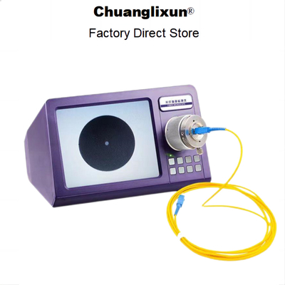 Bequeme Bedienung Purpurfaser-Inspektionsmikroskop mit 8&quot; FTF 800*600PIX-Display
