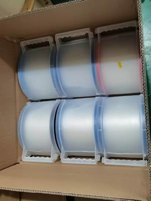 G657A2 Einzelmodus-nackte optische Faser 0,25 mm ultradünne Biegebeständigkeit für FTTH- und Drohnenanwendungen