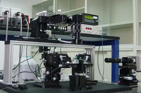 CLX Hochpräzisions-±0,1µm Sieben-Achsen-SPS-Auto-Paar-Optokopplungssystem Faser-Ausrichtungsgerät für optische Kommunikation