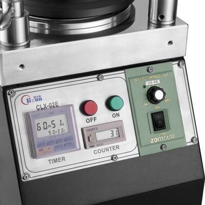 CLX-02E hochpräzise Glasfaserpoliermaschine mit 36 SC/52 LC-Kapazität und Edelstahlkonstruktion für Fabrik-/Laboranwendung