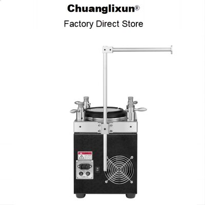 CLX-02E hochpräzise Glasfaserpoliermaschine mit 36 SC/52 LC-Kapazität und Edelstahlkonstruktion für Fabrik-/Laboranwendung