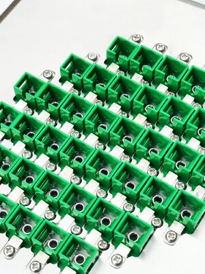 36 Positionen Glasfaserpoliergerät mit gehärtetem Edelstahl S2316 für APC Rücklaufverlust ≥ 60 dB