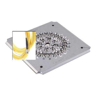 32 Ports FC PC Glasfaserverbindungspolierungsvorrichtung mit gehärtetem Edelstahl S136 und IPC-Struktur