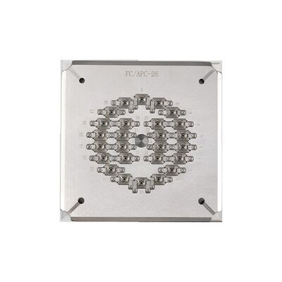 26 Port FC APC Glasfaserpoliervorrichtung mit gehärtetem Edelstahl S136 für rostfreie und langlebige Leistung