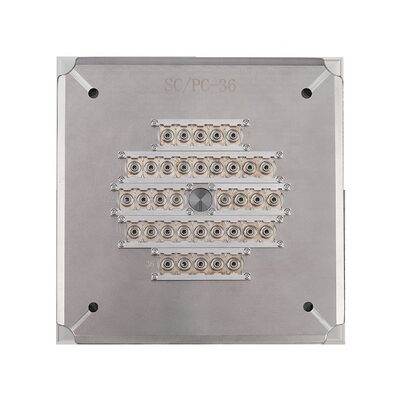 Verhärteter Edelstahl S2316 Glasfaserpoliergerät für FC-Anschlüsse mit 24/32/36 Kapazität und ≤0,20 dB Einsatzverlust