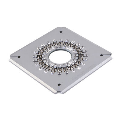 24-Hafen-Glasfaserpohlgerät mit 2,5-mm-Ferrule-Halter und Edelstahl S136 Konstruktion für FTTH-Anwendung