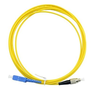 Faser-Optikverbindungskabel-Tropfen-Sc ROHS im Freien zu Fc-Verbindungskabel 3.0mm 2m