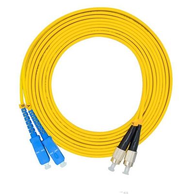 Faser-Optikverbindungskabel-Tropfen-Sc ROHS im Freien zu Fc-Verbindungskabel 3.0mm 2m