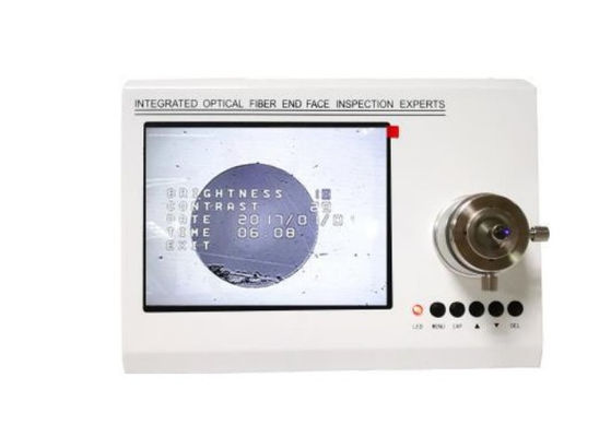 400/200x integrierte Faser-Inspektions-Bereich, Stirnfläche-fiberoptisches Mikroskop