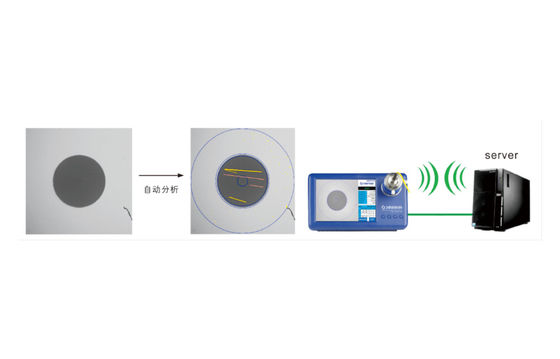 4M Pixel Integrated Fiber Stirnfläche-Inspektion, automatischer Faser-Optikinspektor DC12V
