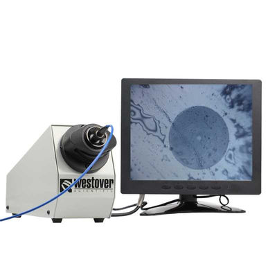 Optikinspektions-Mikroskop der Faser-20X, Mikroskop aus optischen Fasern mit Videodarstellung