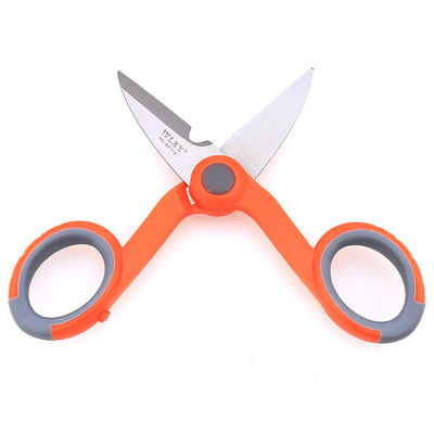 Lichtwellenleiter-Werkzeug-Kevlar-Schneider der Orangen-14.5cm für Faser-Zopf-Pullover