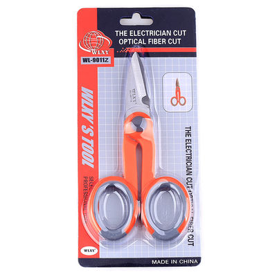 Lichtwellenleiter-Werkzeug-Kevlar-Schneider der Orangen-14.5cm für Faser-Zopf-Pullover