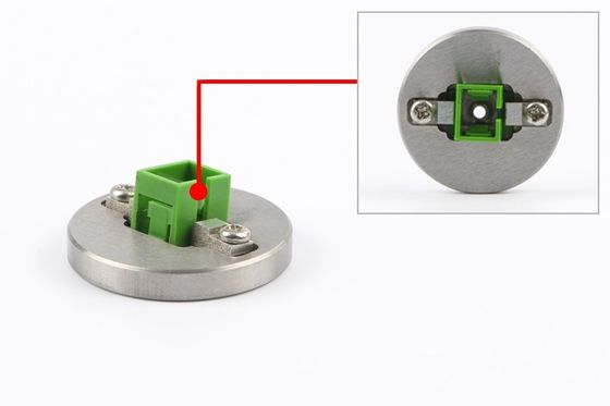 Sc-Verbindungsstück-Faser-Optikverbindungskabel-Polierbefestigungs-Zwinge Puck Hand Use