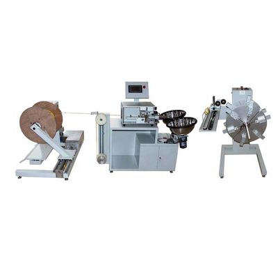 Verbindungskabel-Produktionsmaschine-Kabel-Schneidemaschine CAT6 50HZ der Faser-0.5-1.6m/S