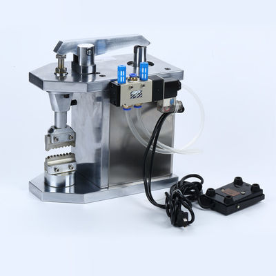 Verbindungskabel-Produktionsmaschine-keramische Zwingen-pneumatische Terminalbördelmaschine der Faser-50/60Hz