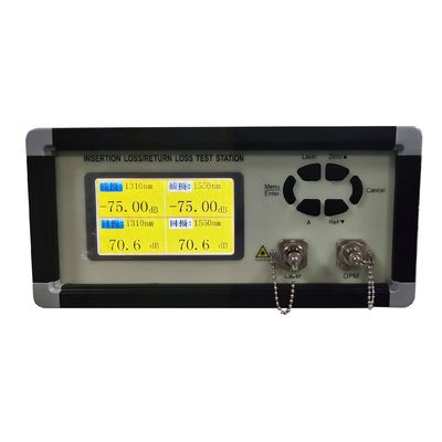 Inspektion und Millimeter Optikfaser-Einfügungsdämpfungs-Prüfvorrichtungs-hohe Präzision ILRL-6001