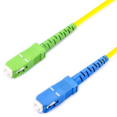Des hohe Präzisions-Einmodenfaser-Sc-Verbindungsstück-PBT Stiefel Faser-Kanal-Verbindungsstück-5.0mm