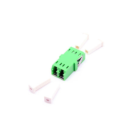 Duplexadapter SM/MM/OM3/OM4 Lc APC, Lichtwellenleiter-Adapter mit internem Fensterladen
