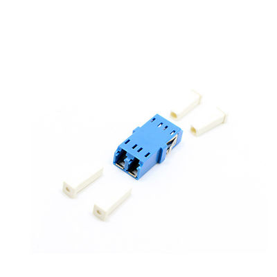 Duplexadapter SM/MM/OM3/OM4 Lc APC, Lichtwellenleiter-Adapter mit internem Fensterladen
