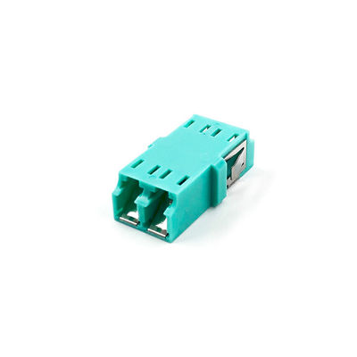 Duplexadapter SM/MM/OM3/OM4 Lc APC, Lichtwellenleiter-Adapter mit internem Fensterladen