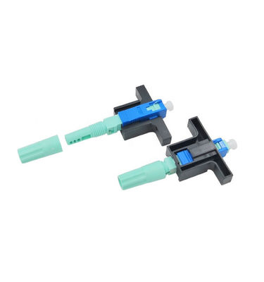ISO9001 Faser-schnelle Optikverbindungsstücke Sc UPC für LWL - Kabel FTTH 0.9/2.0/3.0mm