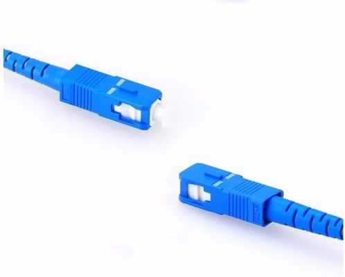 Militär-FTTH-Innenfaser-Optikverbindungskabel-Kabel mit männlichem Verbindungsstück Sc UPC