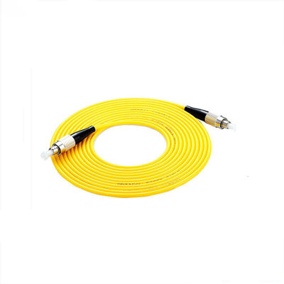 Gelbes Optiksc Upc der Faser-G657A2 zum Verbindungskabel-Monomode--Simplexkabel Sc APC
