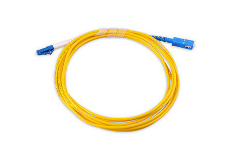 LAN Single Mode Optical Fiber-Pullover, Faser-Verbindungskabel Testgerät-Sc Lc