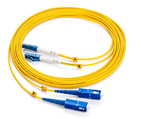 LAN Single Mode Optical Fiber-Pullover, Faser-Verbindungskabel Testgerät-Sc Lc