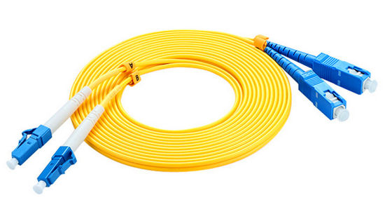 LAN Single Mode Optical Fiber-Pullover, Faser-Verbindungskabel Testgerät-Sc Lc