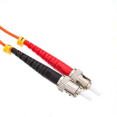 3.0mm CATV Faser-verkabelt Optikverbindungskabel-optischer Flecken St.-St. Millimeter OM3