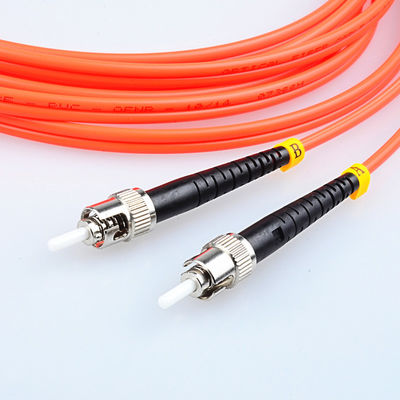 3.0mm CATV Faser-verkabelt Optikverbindungskabel-optischer Flecken St.-St. Millimeter OM3