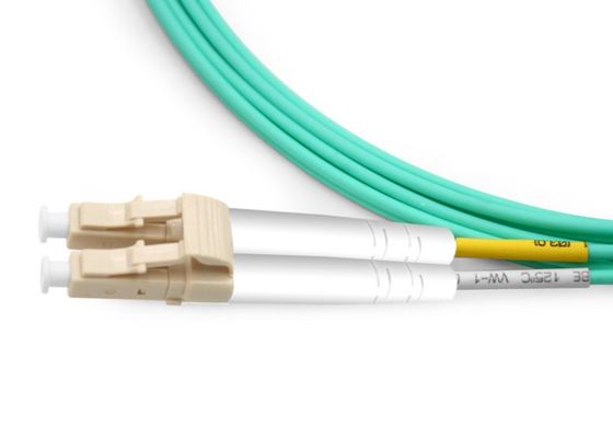 2.0mm 2m Duplex-Faser-Optikst. in mehreren Betriebsarten niedrigen Einfügungsdämpfung zur Lc-Verbindungskabel-OM3