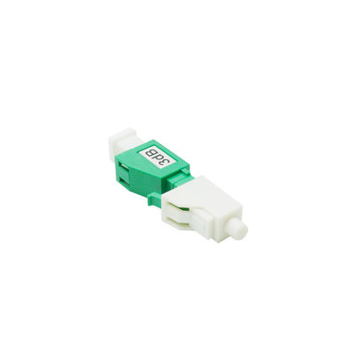 Faser-Optikabschwächer-Stecker-Art 1310-/1550nmwellenlänge des Monomode--3dB APC LC