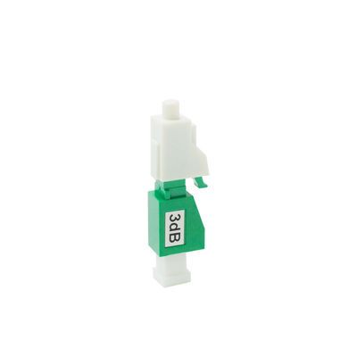 Faser-Optikabschwächer-Stecker-Art 1310-/1550nmwellenlänge des Monomode--3dB APC LC