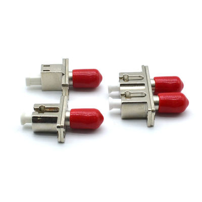 Flansch-örtlich festgelegter Faser-Optikabschwächer LC-ST Iec-Standard Inspektions-Millimeter SX DX 0-30dB