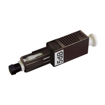 MU/UPC regelte Verbindungsstücke Ftth-Faser-Optikabschwächer-Monomode- 1dB 25dB