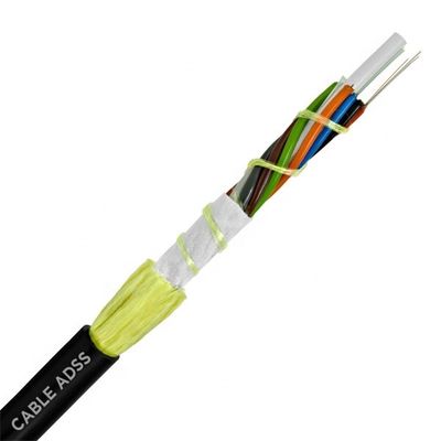 Adss 48 Kern-Luftfaser-Optikverbindungskabel-Kabel-Monomode--große Spannlängen
