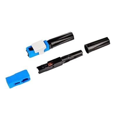 schnelle 50mm schließen Faser-Verbindungsstücke, Schnellverbinder Sc APC für FTTH-Tropfen-Bogen-Kabel an