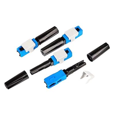 schnelle 50mm schließen Faser-Verbindungsstücke, Schnellverbinder Sc APC für FTTH-Tropfen-Bogen-Kabel an