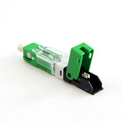 0.3dB Max Loss Optical Fiber Connector, Telekommunikation verkabeln schnelles Ftth-Kabel-Verbindungsstück