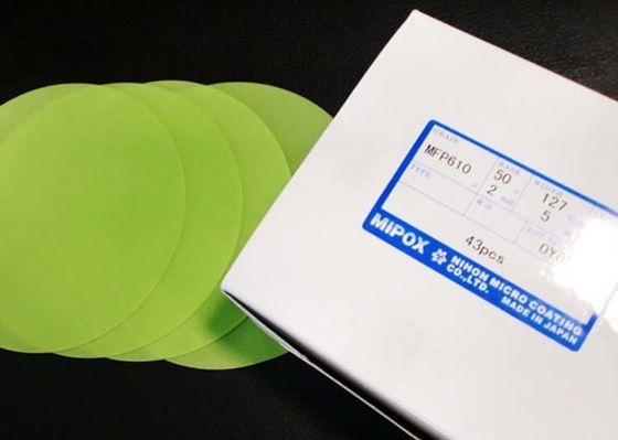 Mipox-Faser-Optikpolierwerkzeuge, die Film-hohe Flexibilität 127mm für Poliermaschine einhüllen