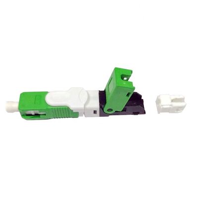 9/125μM Single Mode G652D Faser-schnelle Optikverbindungsstücke für FTTH-Transceiverkabel
